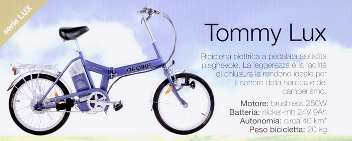 Forum Indipendente Biciclette Elettriche, Pieghevoli e Utility - Pix test  n. 10 - Italwin